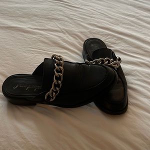 Free People Black Loafer